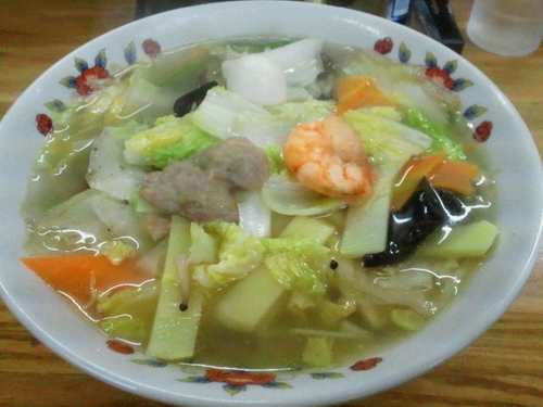 「野菜タンメン 720円」@ラーメン工房 醤油亭の写真