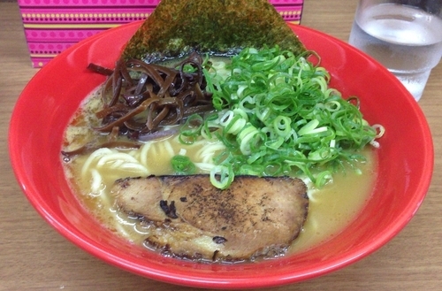 「海老味噌鶏白湯(限定10食)＋小ライス(800円＋サービス)」@熱血らーめん in Yokohamaの写真