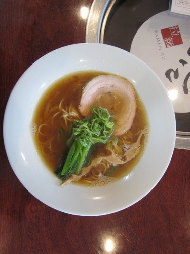 「煮干醤油拉麺（機械打ち細麺）　７７０円」@拉麺 空の写真