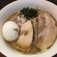 淡麗味玉煮干し蕎麦