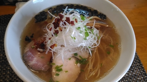 「限界　塩豚そば￥730」@寛～くつろぎ～の写真