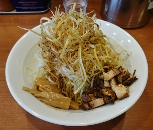 「冷やしネギ（特注品）」@中華そば 七麺鳥の写真