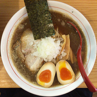 煮干中華そば（中盛）＋味玉