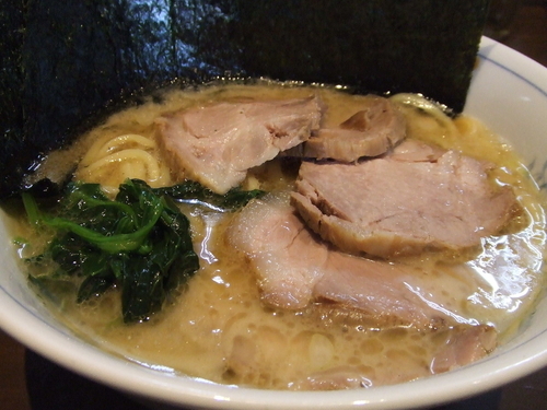 「のりチャーシュー麺　９８０円」@横浜家系ラーメン 中島家の写真