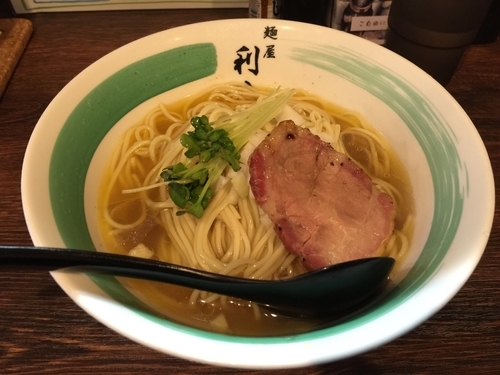 「【限定】冷やしあごらぁめん」@自家製麺 麺屋 利八の写真