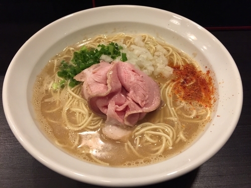 「【限定】太刀魚煮干しらぁめん」@灰汁中華 丿貫 福富町本店の写真