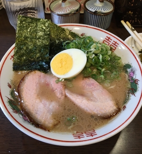 「ラーメン（並）（バリカタ￥730）」@豚骨発祥久留米ラーメン くるめや 浅草店の写真
