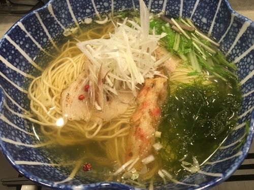 「海 800円」@ラーメンクワトロの写真