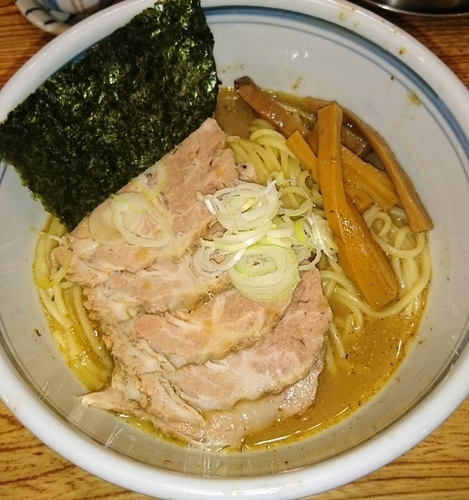 「らーめん650円 ちゃーしゅう300円」@こうかいぼうの写真