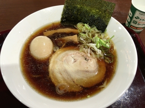 「煮玉子入り清水らーめん（醤油）」@らーめん華菜楼の写真