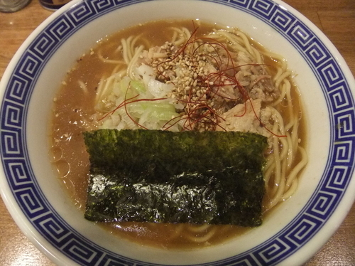 「豚そば（750円）」@豚そば 頂の写真