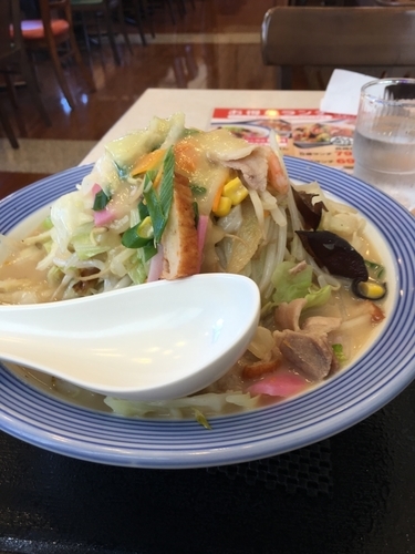 「野菜たっぷりちゃんぽん720円」@長崎ちゃんぽん リンガーハット 三鷹新川店の写真