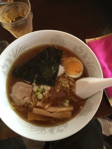 「醤油ラーメン(アゴ出汁)」@古民家 やま小屋らーめんの写真