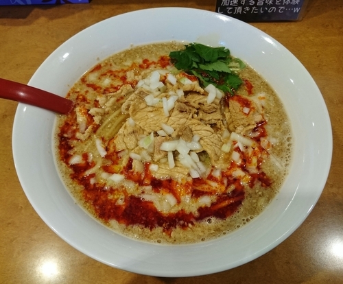 「すりゴマ担々麺 850円（限定品）」@麺屋 紅の写真