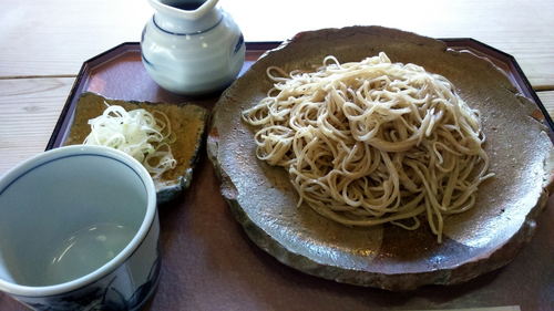 「もりそば800円」@大島屋の写真