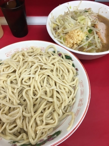 「夏季限定 つけ麺780円」@ラーメン二郎 湘南藤沢店の写真