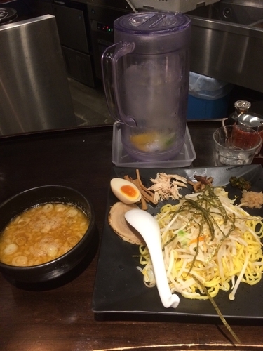 「とんこつつけ麺980円」@立川やの写真