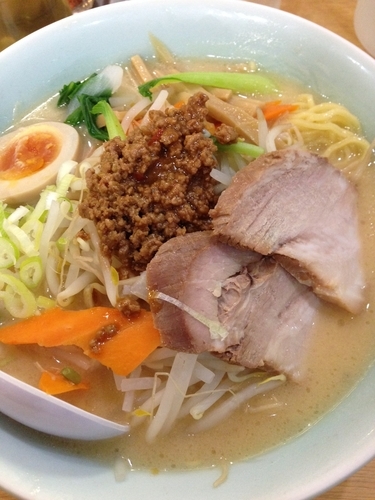 「濃厚白味噌ラーメン」@元祖 札幌や 帝劇ビル店の写真