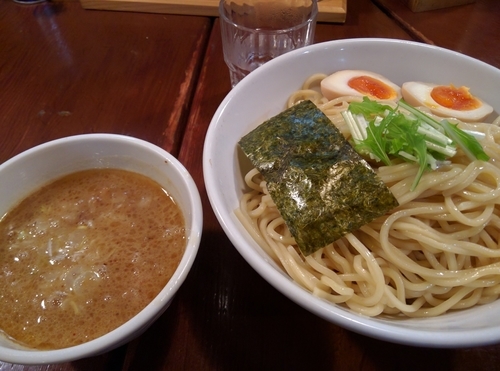 「味たまつけ麺（大盛）」@つけ麺 結心の写真