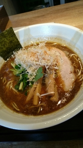 「お魚パンチ醤油ラーメン  ８５０円」@麺や Co粋の写真