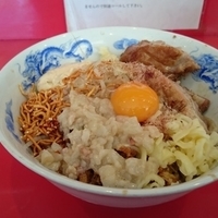 まぜそば780円全マシ豚