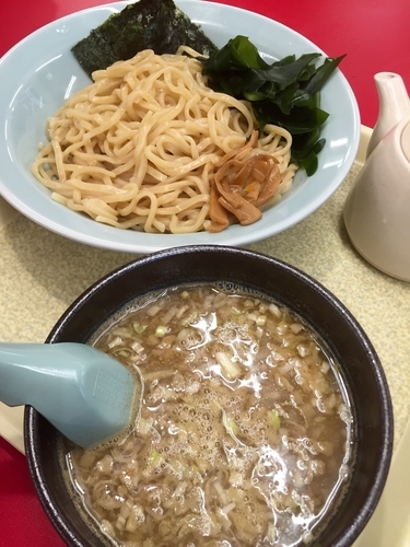 「＜期間限定＞煮干し醤油つけ麺 (中) ￥1000」@山岡家 川島店の写真
