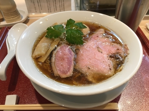 「味玉紀州鴨そば」@燃えよ麺助の写真