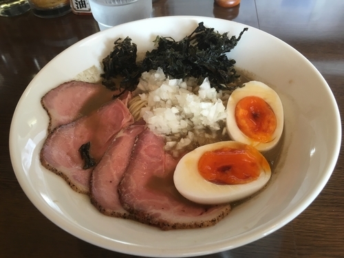 「極煮干そば（醤油）＋チャーシュー＋味玉＋和え玉」@麺屋SOの写真