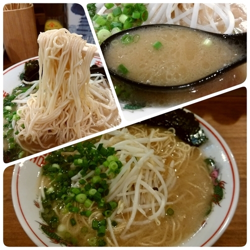 「【金曜日限定】とんこつラーメン」@リヤカー屋台・秋津ナンバーワンの写真