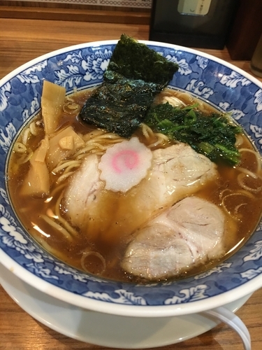 「醤油ラー麺濃口￥700」@麺屋 楼蘭 梅田店の写真