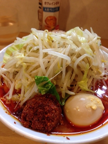 「辛麺小 800円」@豚星。の写真