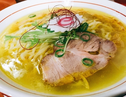 「☆柚子塩そば大盛☆」@横浜中華そば 維新商店の写真