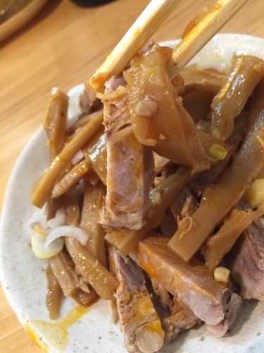 「ビールのつまみ」@自家製中華そば としおかの写真