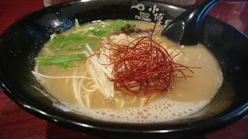 「鶏白湯らーめん」@とりのてつ 魚町店の写真