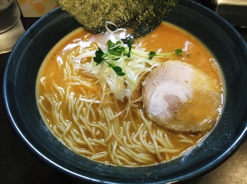 「【限定】濃厚えびだし味噌らーめん（780円）」@麺や 雄の写真