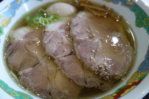 「味玉チャーシューメン800円」@串郎 豊四季店の写真