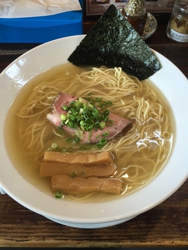 「ラーメン  塩  大盛」@らーめん 本竈の写真