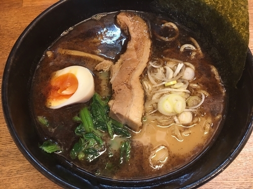 「黒琥ラーメン  800円」@麺屋 黒琥〜KUROKO〜 豊洲店の写真