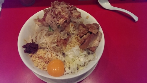 「冷やしまぜそば」@用心棒の写真