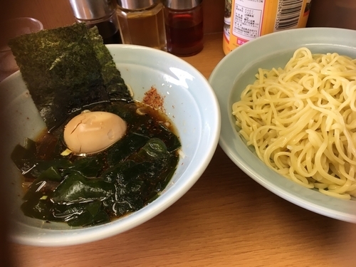 「つけめん（中盛）800円」@なかむら屋の写真