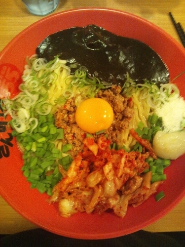 「台湾カレー油そば」@ぎん晴れ55の写真