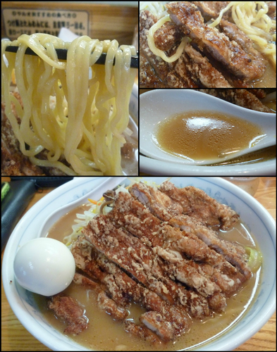 「醤油たんめん¥700 ロース¥300」@麺工房マルオの写真