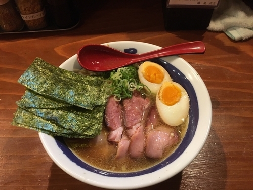 「特製煮干そば」@濃厚煮干しそば 麺匠 濱星 関内店の写真