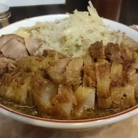 ラーメン中+豚一本