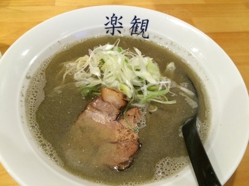 「煮干しらーめん」@煮干しの楽観の写真