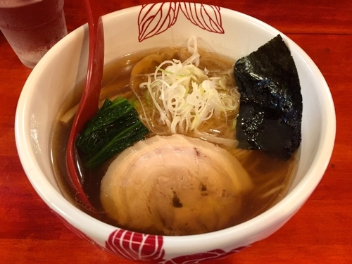 「らーめん＋炊き込みご飯（サービス）」@麺処 あす花の写真