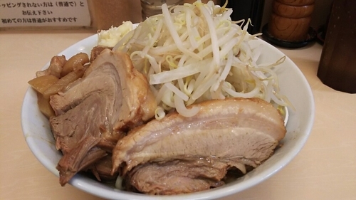 「ラーメン（にんにく）」@自家製ラーメン 大者の写真