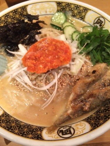 「冷やしアジ太郎(期間限定)」@すごい煮干ラーメン凪 新宿ゴールデン街店 別館の写真