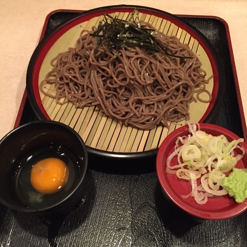 「ざるたま（￥460）」@そば庄の写真