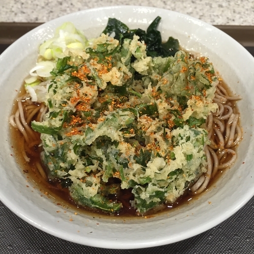 「春菊天（￥420）」@名代 富士そば 神谷町店の写真